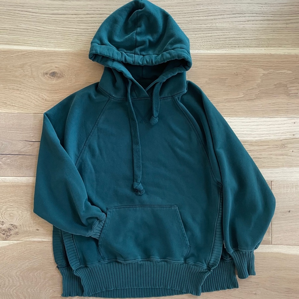 AEO Emerald Green Hoodie NWOT